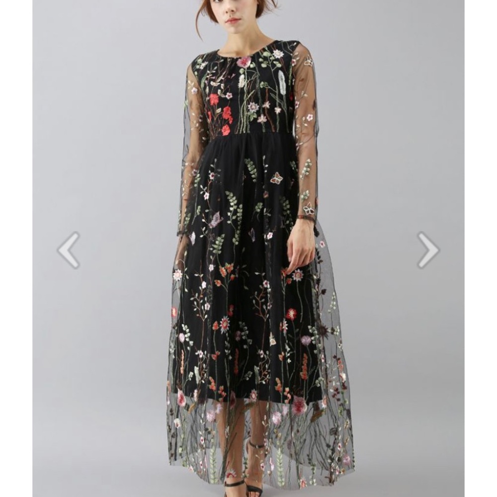 embroidered dress
